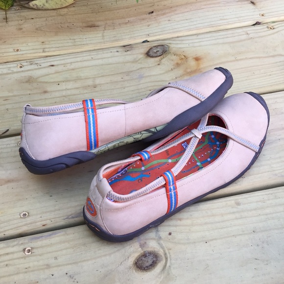 J-41 Adventure On Beige Leather Sporty Shoes 7M - Picture 6 of 6